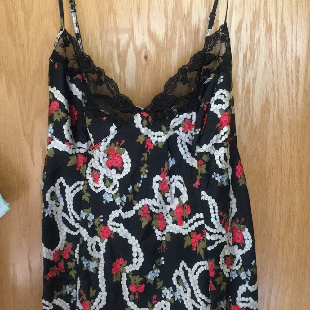 Silky lingerie slip